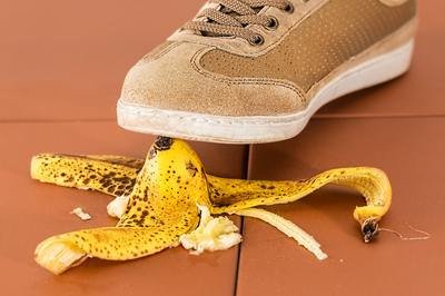 first time ERP mistakes - banana skin