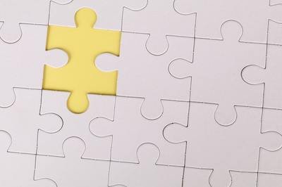jigsaw puzzle with missing piece jigsaw puzzle with missing piece