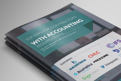 Top ERPs for contractors with accounting requirements cover - stack crop